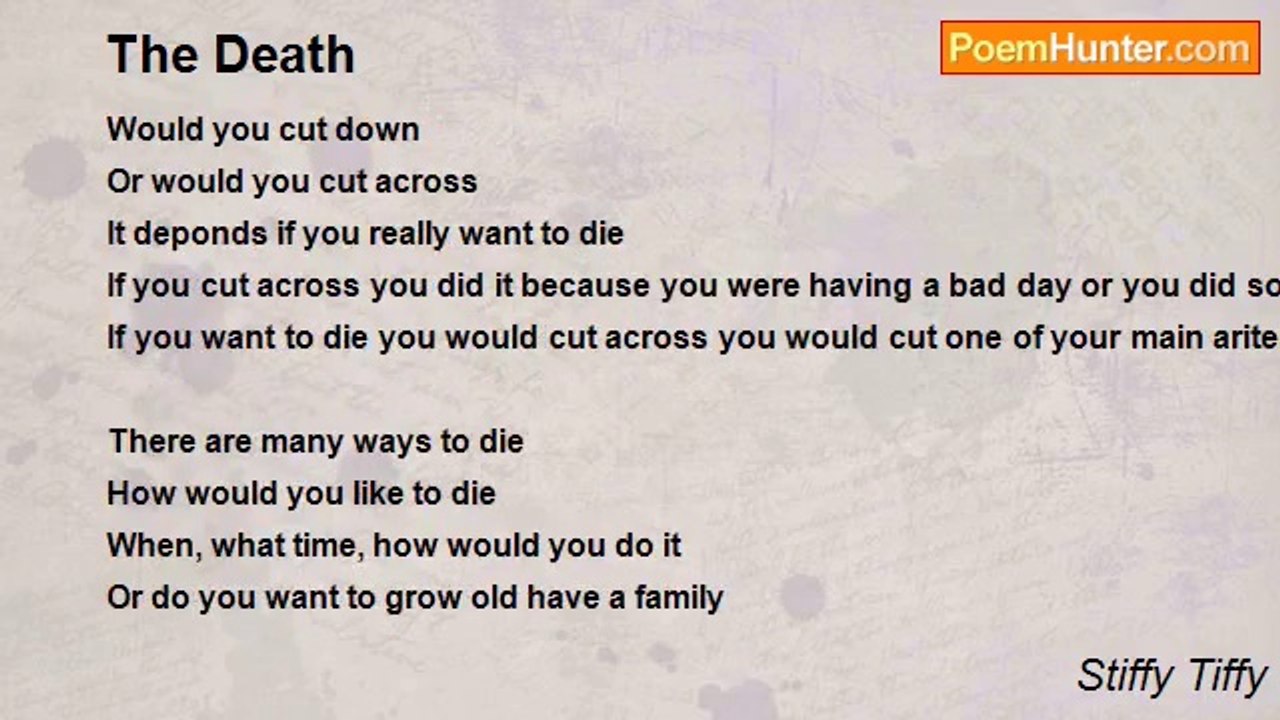 Stiffy Tiffy - The Death