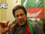 Imran Khan Special Message For Azadi Fund