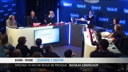 Télécharger la video: Zap Humour : Canteloup vanne fort pour ses dix ans sur Europe 1