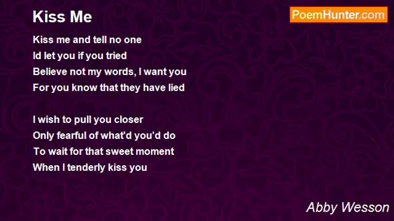 Abby Wesson - Kiss Me