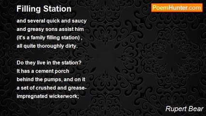 Rupert Bear - Filling Station