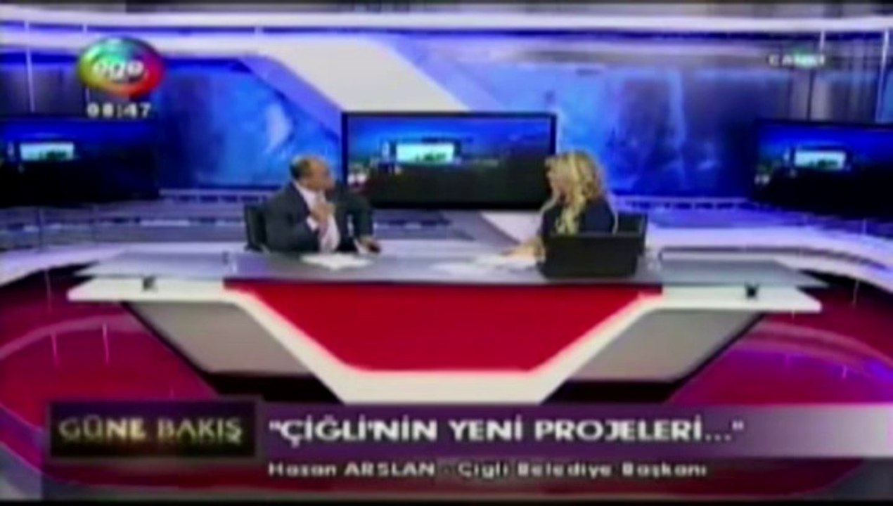 Ege Tv'de yayınlanan Güne Bakış Programı'nın ko...