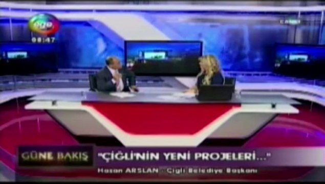 Ege Tv'de yayınlanan Güne Bakış Programı'nın konuğu Çiğli Belediye Başkanı Hasan ARSLAN