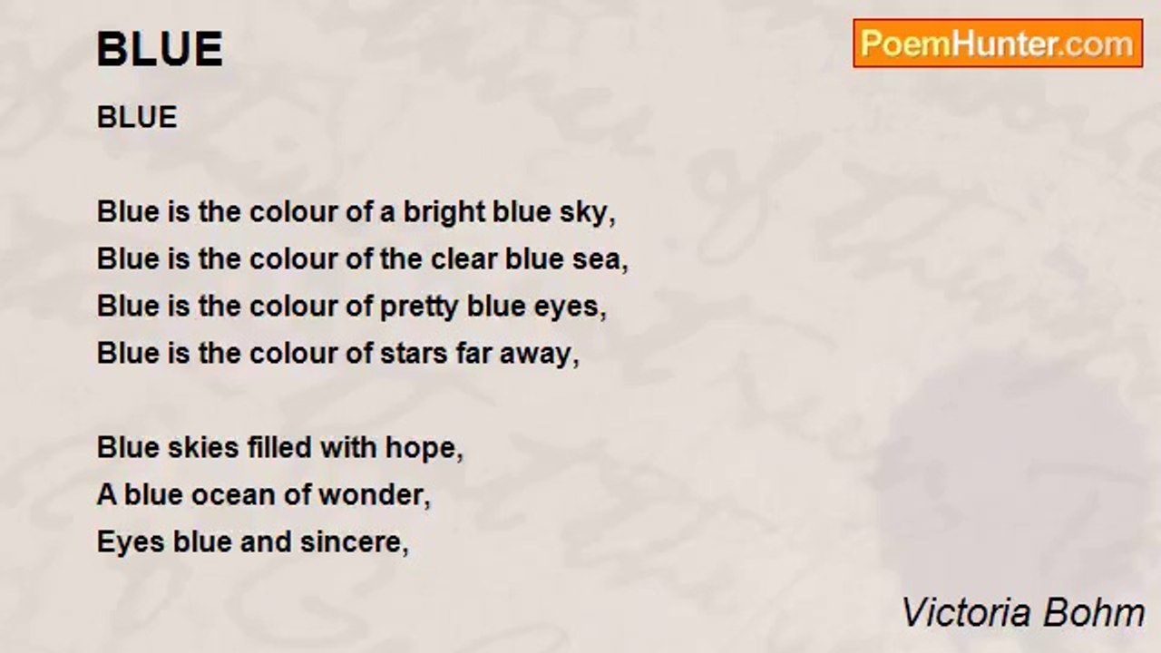 Victoria Bohm - BLUE