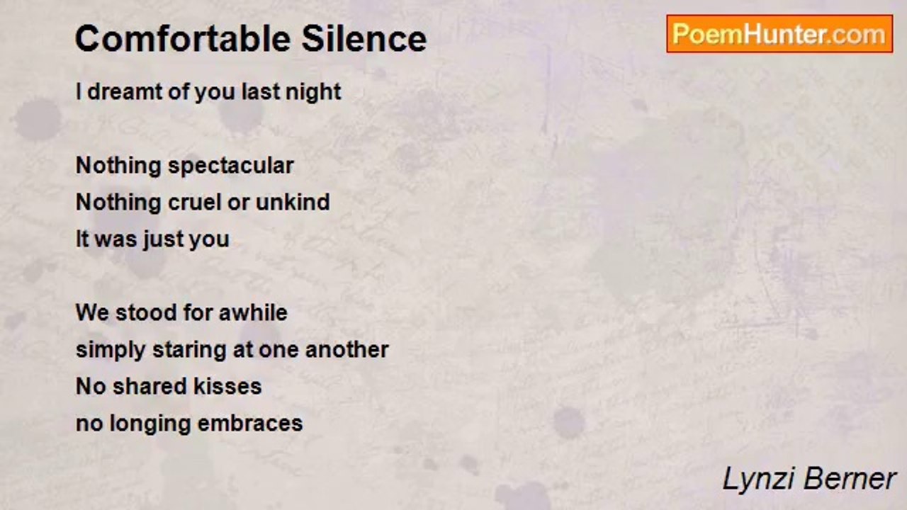 Lynzi Berner - Comfortable Silence