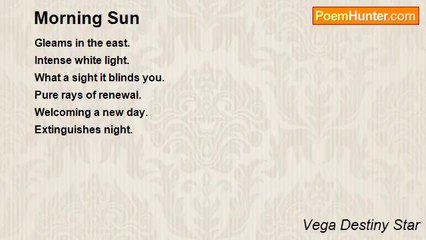 Vega Destiny Star - Morning Sun