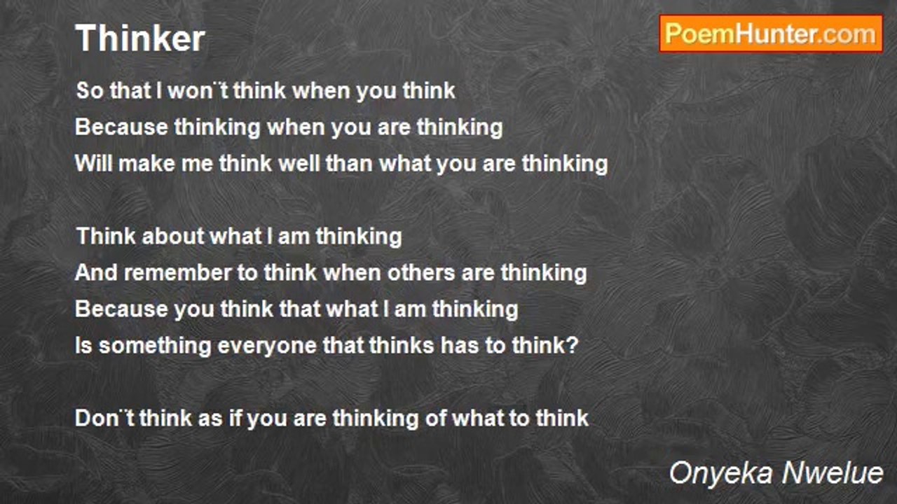Onyeka Nwelue - Thinker