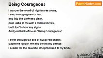 Joseph Oliver - Being Courageous