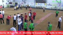 Second tour, première étape du Super 16, saison 2014 2015, Sport Boules, Montélimar 2014