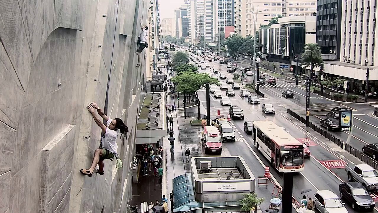 Escalade urbaine à Sao Paulo avec les meilleurs des meilleurs!