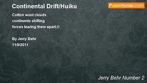 Jerry Behr Number 2 - Continental Drift/Huiku