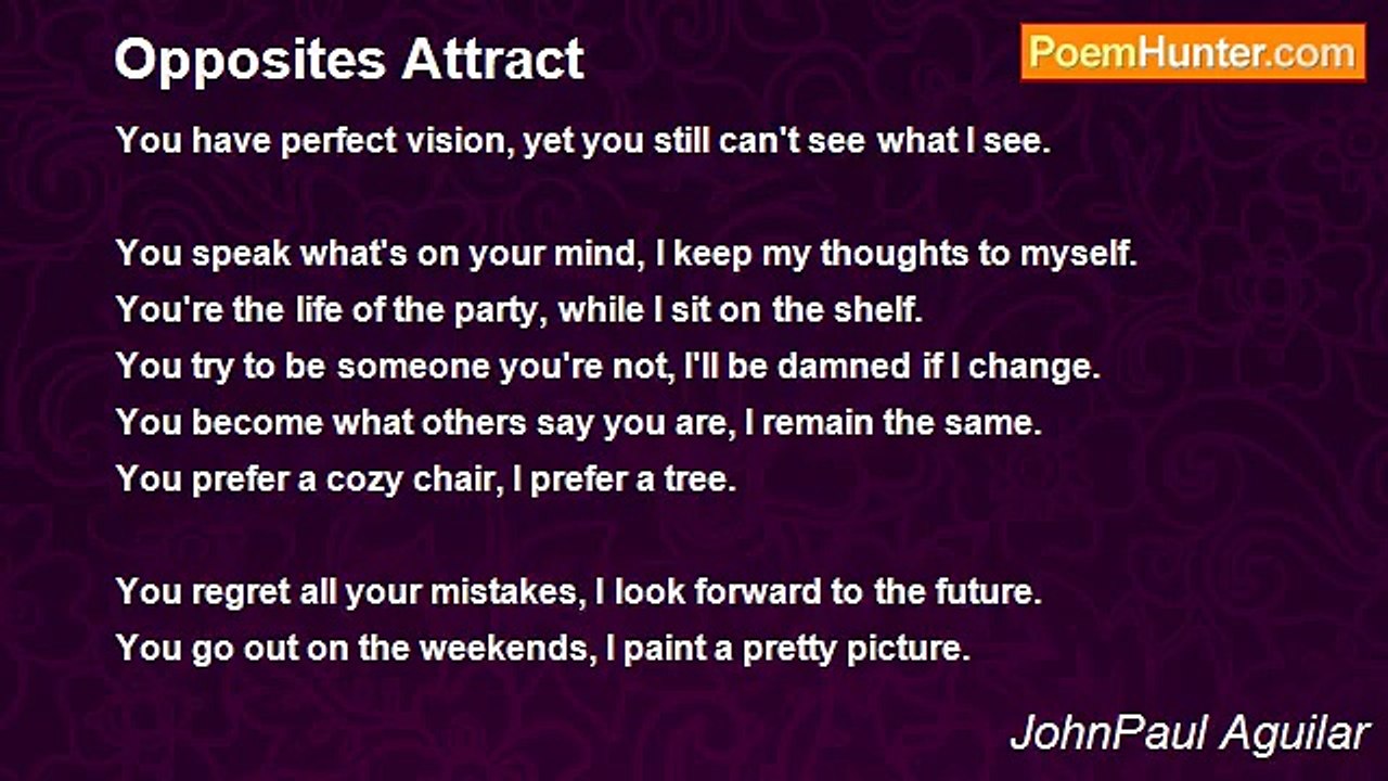 JohnPaul Aguilar - Opposites Attract