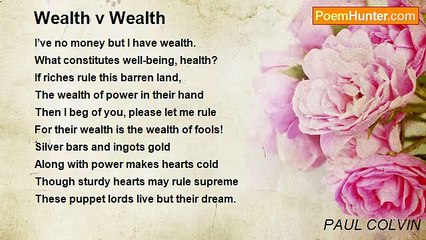 PAUL COLVIN - Wealth v Wealth