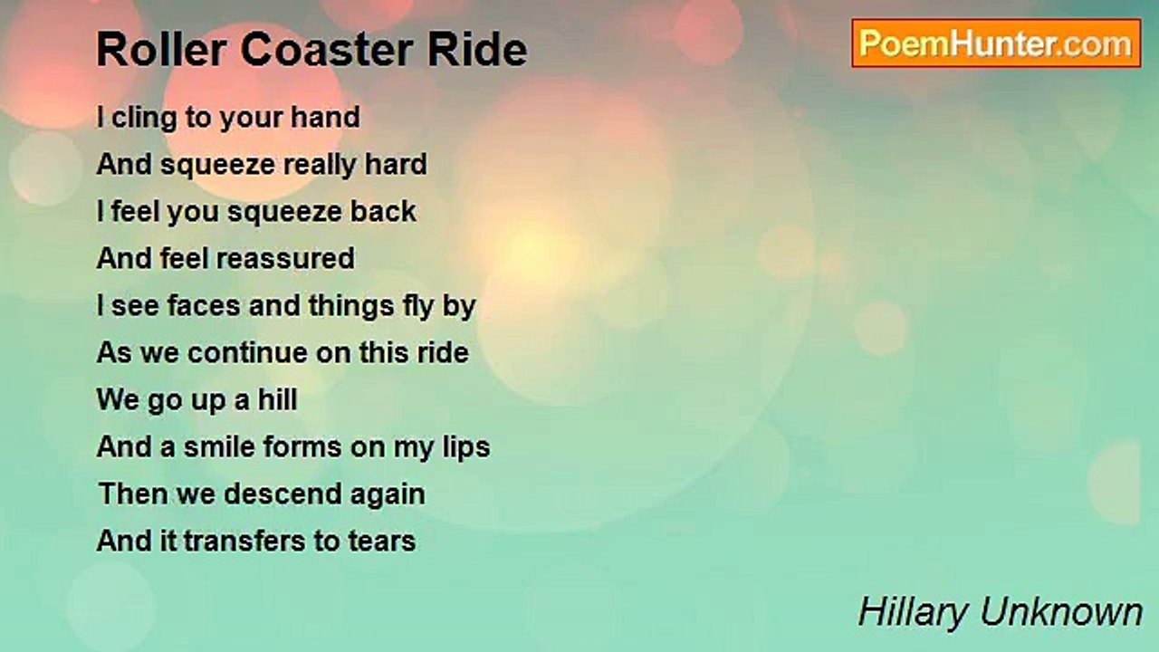 Hillary Unknown - Roller Coaster Ride