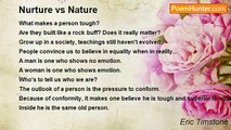 Eric Timstone - Nurture vs Nature