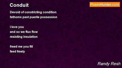 Randy Resh - Conduit