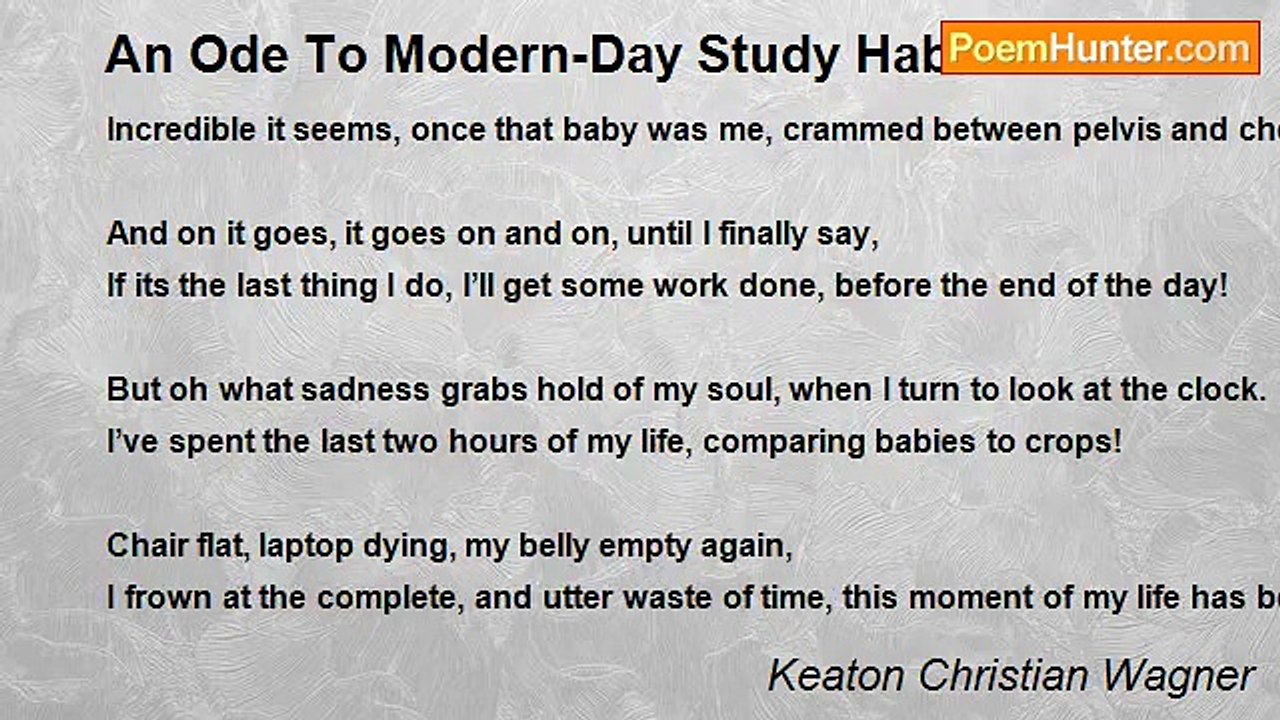 Keaton Christian Wagner - An Ode To Modern-Day...