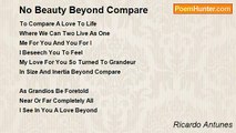 Ricardo Antunes - No Beauty Beyond Compare