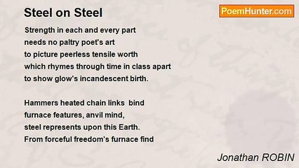 Jonathan ROBIN - Steel on Steel