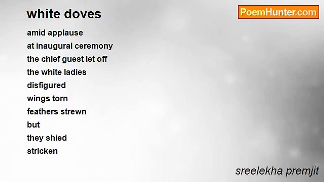 sreelekha premjit - white doves