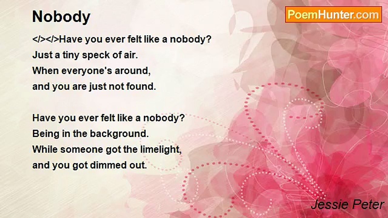 Jessie Peter - Nobody