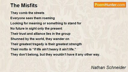 Nathan Schneider - The Misfits