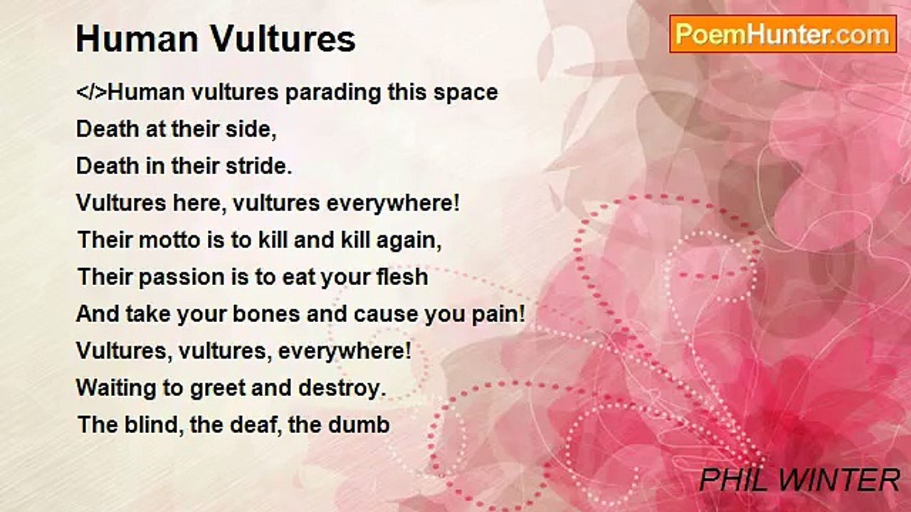 PHIL WINTER - Human Vultures