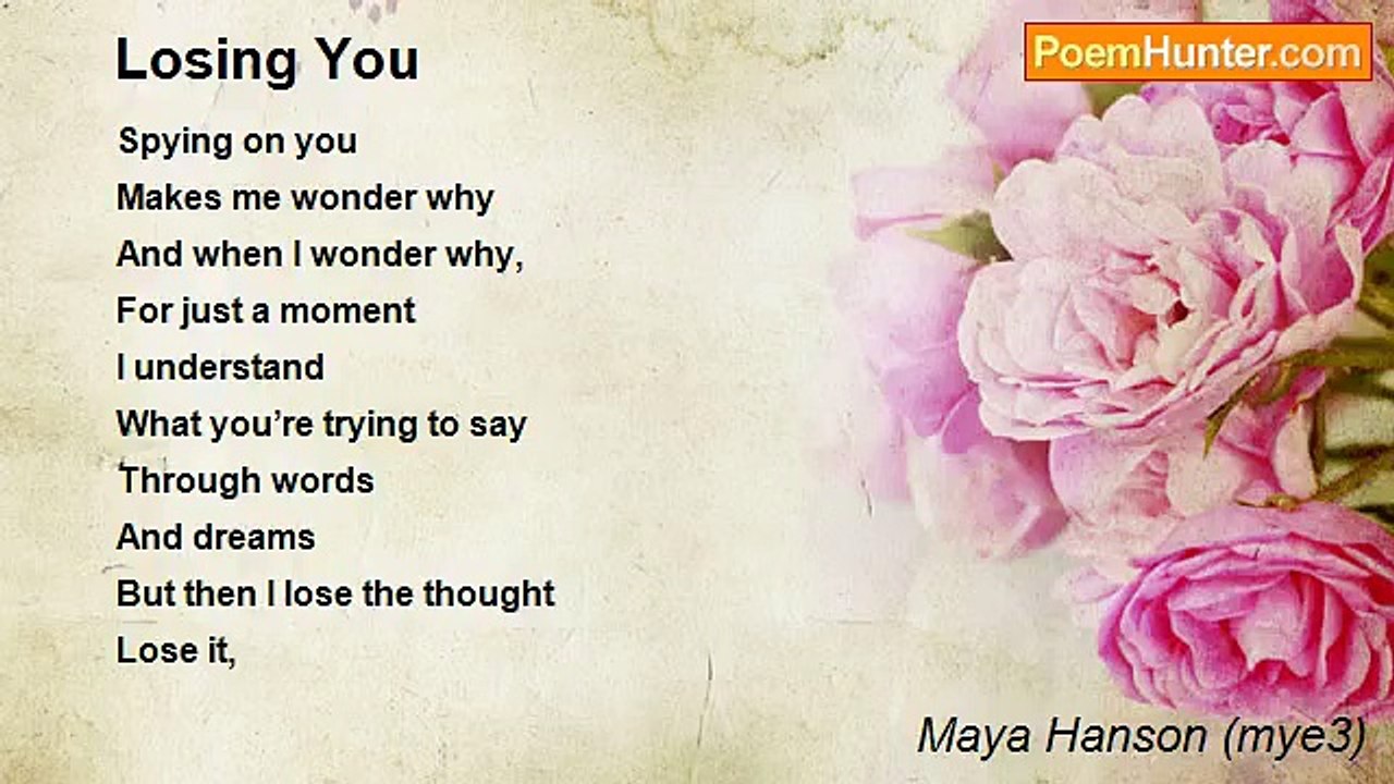 Maya Hanson (mye3) - Losing You