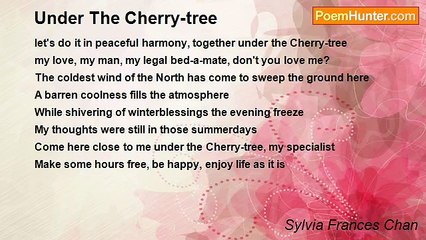 Sylvia Frances Chan - Under The Cherry-tree