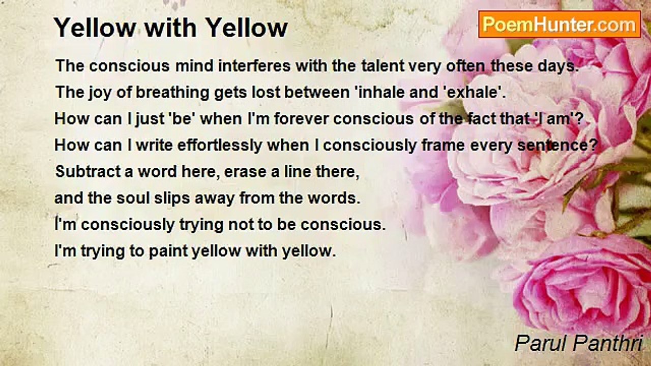 Parul Panthri - Yellow with Yellow
