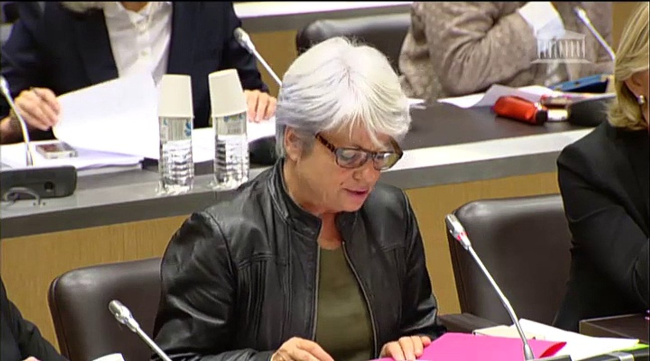 Gisèle Biémouret : question sur le budget 2015 de l'aide alimentaire.
