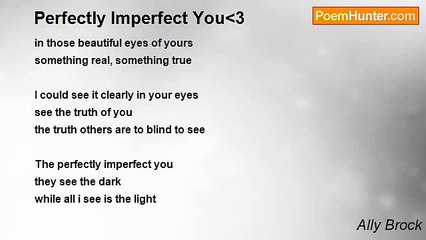 Ally Brock - Perfectly Imperfect You