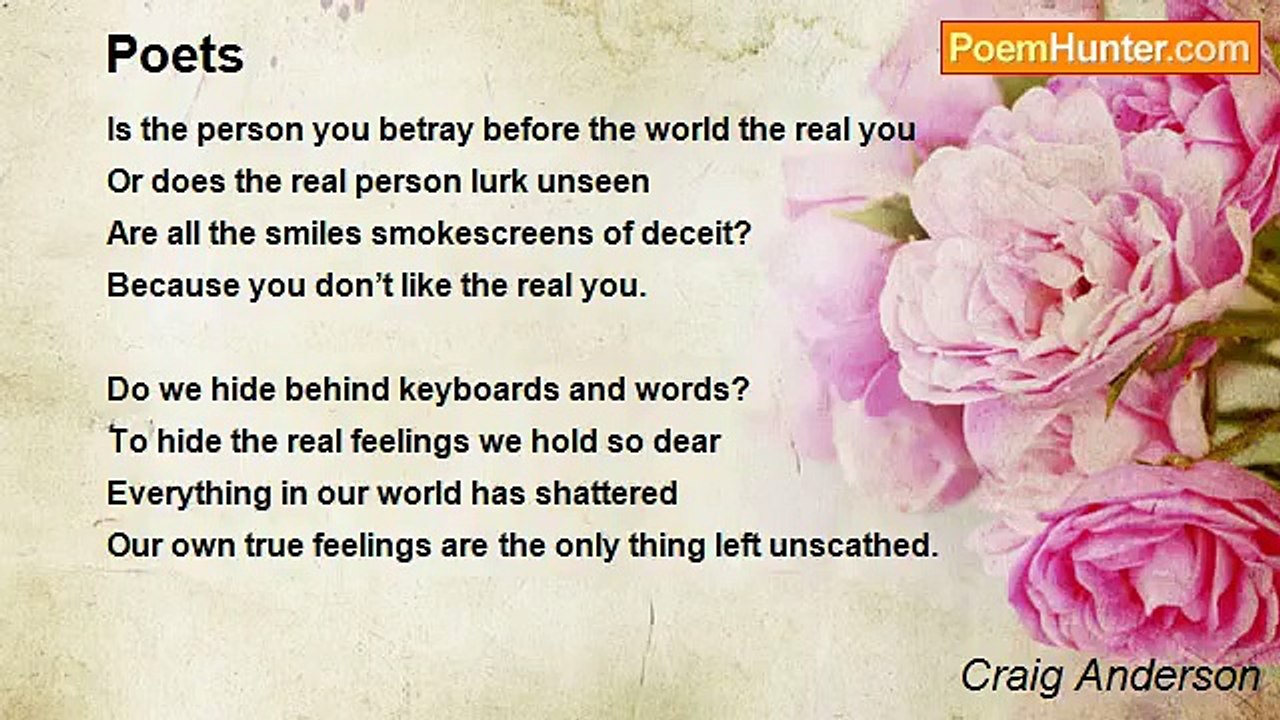 Craig Anderson - Poets
