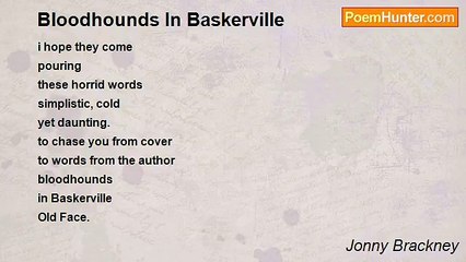 Jonny Brackney - Bloodhounds In Baskerville
