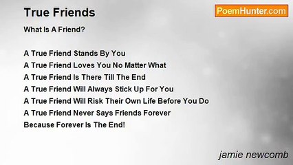 jamie newcomb - True Friends