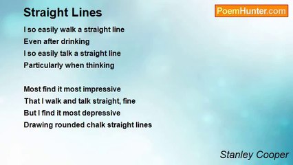 Stanley Cooper - Straight Lines