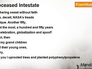 Mandira Mitra - Deceased Intestate