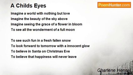 Charlene Hensel - A Childs Eyes