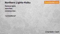 Chantelle Clark - Northern Lights-Haiku