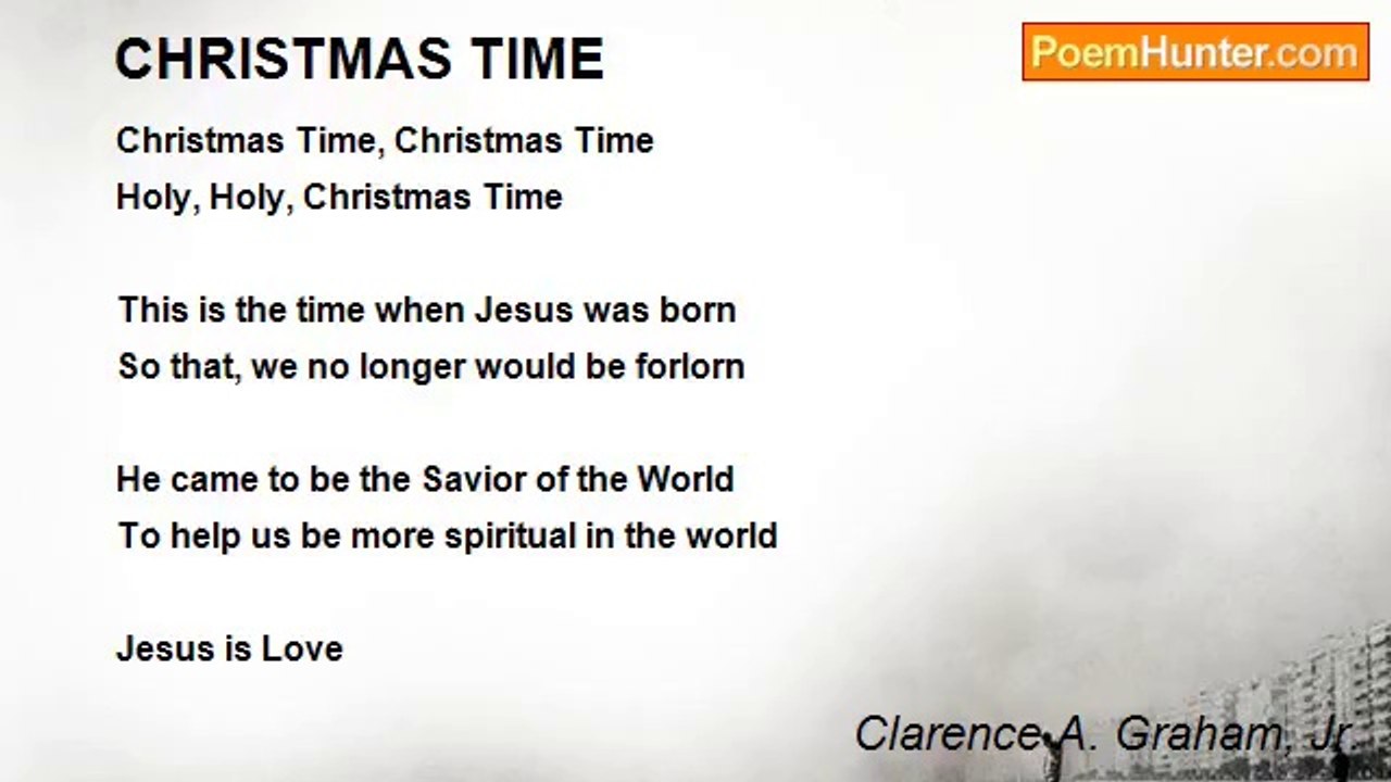 Clarence A. Graham, Jr. - CHRISTMAS TIME