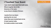 Donna Hicks - I Touched Your Scent