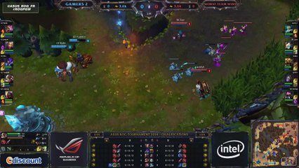 League of Legends - ASUS ROG Tournament - Qualifier 4 G2 VS WTW