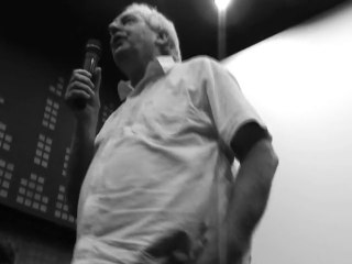 Noël Godin s'oppose au barrage de Sivens (21 septembre 2014) de Gérard Courant