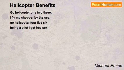 Michael Emine - Helicopter Benefits