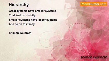 shimon weinroth - Hierarchy