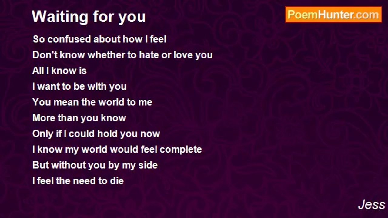 Jess - Waiting for you