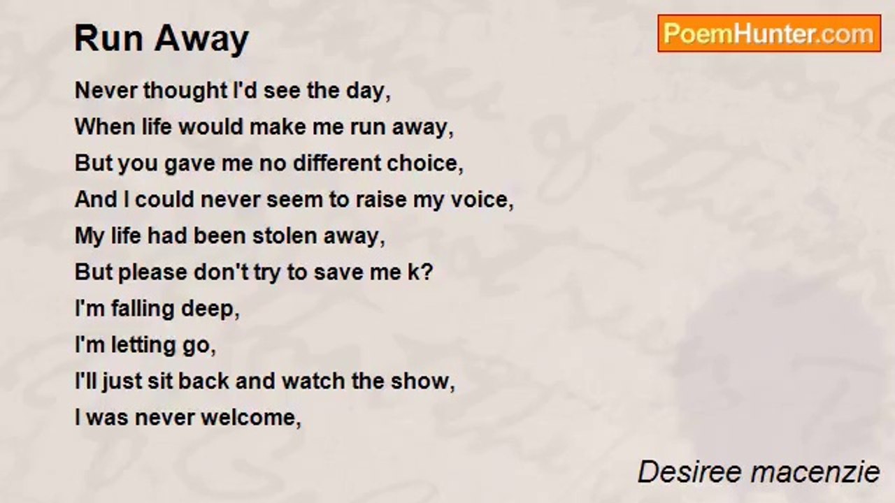 Desiree macenzie - Run Away