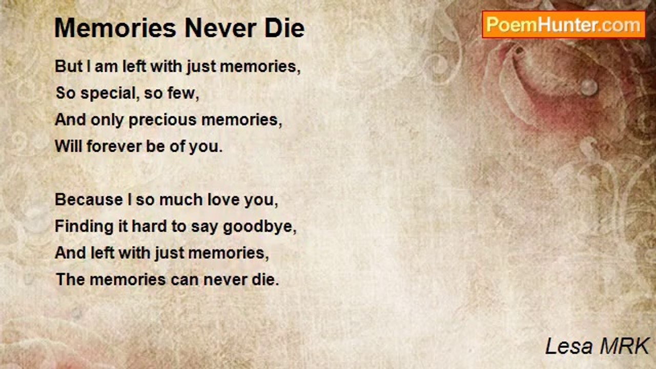 Lesa MRK - Memories Never Die