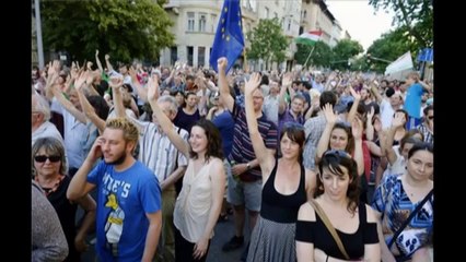 Hungarians stage Budapest protest against internet tax