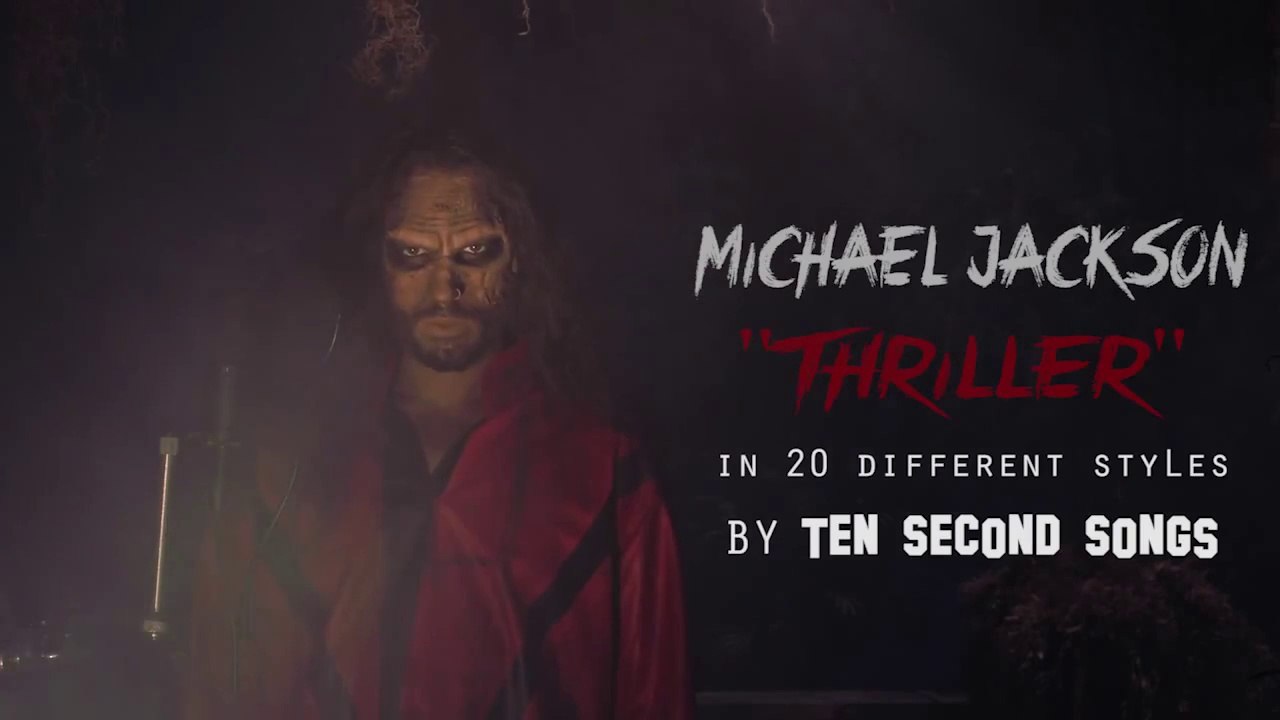 20 façons de chanter Thriller de Michael Jackson en 5 min